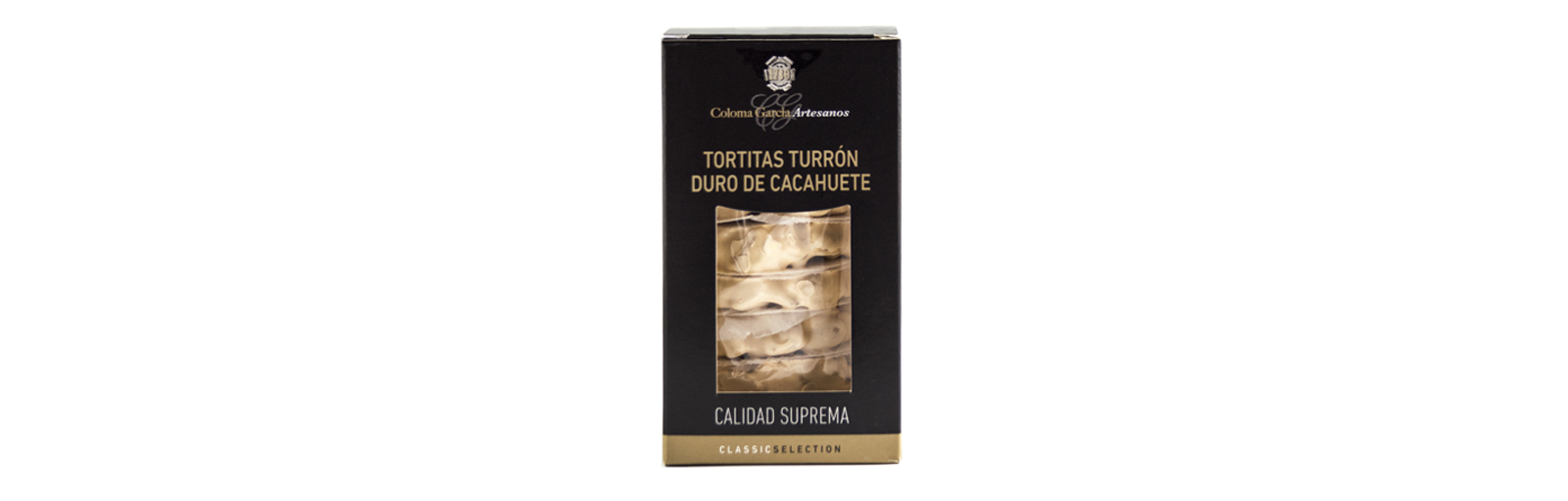 TORTITAS TURRÓN DURO DE CACAHUETES