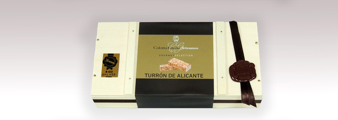 Baúl turrón de alicante - Coloma García
