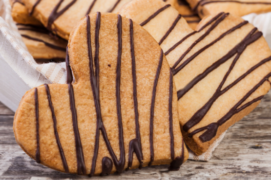 galletas turrón san valentín