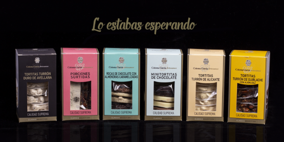 tortitas turrón coloma garcía