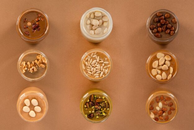 pasta de pistacho para heladería aplicada en elaboración profesional